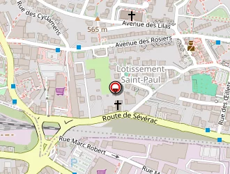 Carte de Intermarché à Rodez