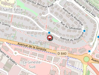 Carte de E.t.i à Rodez