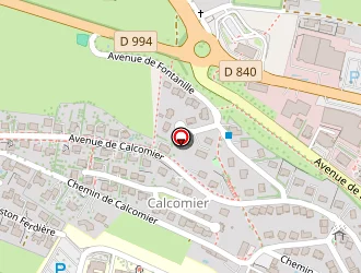 Carte de Guibert Claude à Rodez