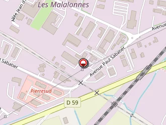 Carte de Ponticelli Frères à Pierrelatte