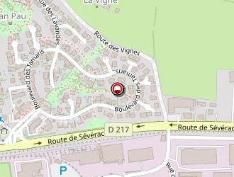 Carte de Crogep à Onet-le-château