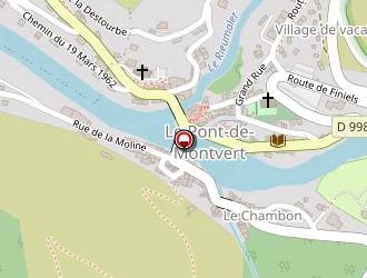 Carte de La Poste à Pont-de-montvert (le)