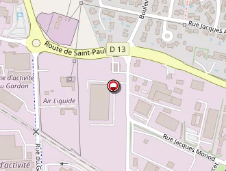 Carte de Vcf à Pierrelatte