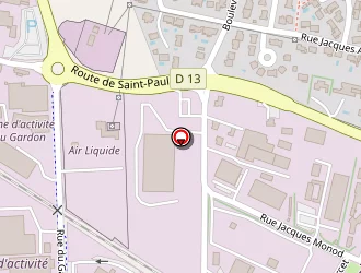 Carte de Mencius Distribution à Pierrelatte