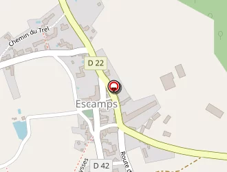 Carte de Mairie à Escamps