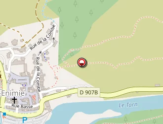 Carte de La Poste à Sainte-enimie