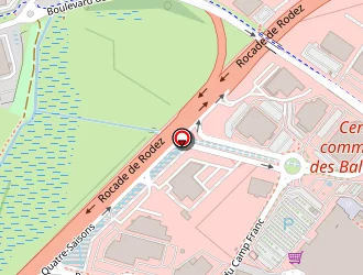 Carte de Lacombe à Onet-le-château