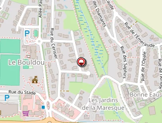 Carte de Terrain De Petanque à Druelle