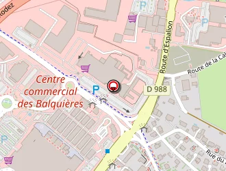 Carte de Point Fleurs à Onet-le-château