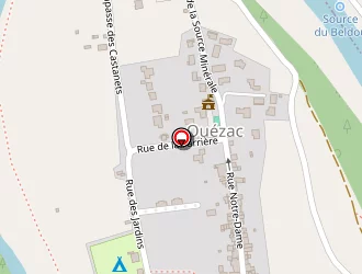 Carte de La Maison De Marius à Quézac