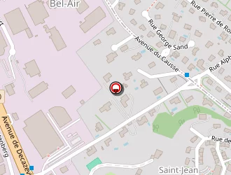 Carte de Rodez Matériaux à Rodez