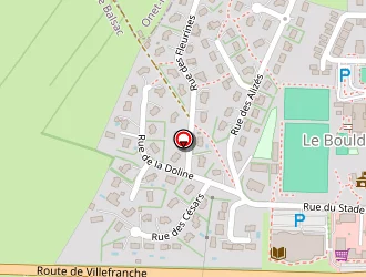 Carte de Bru Pascal à Druelle