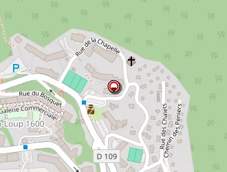 Carte de Vtf L'ouka à Uvernet-fours