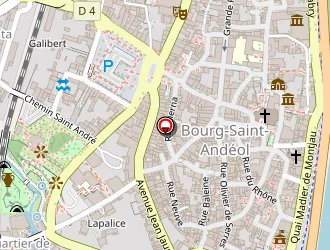 Carte de Enrobelle à Bourg-saint-andéol