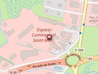 Carte de Speedy à Onet-le-château