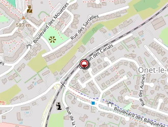 Carte de Duplan David à Onet-le-château