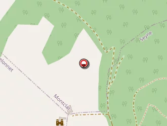 Carte de Dormillouse à Montclar