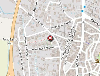 Carte de Isatis à Pierrelatte