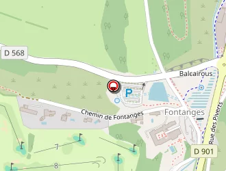 Carte de Hostellerie De Fontanges à Onet-le-château