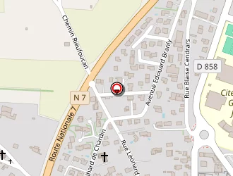 Carte de Betbim à Pierrelatte