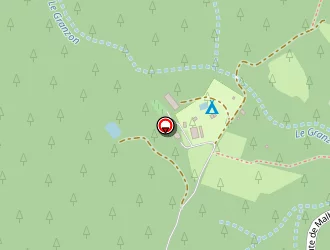 Carte de Le Petit Ane Bleu à Vans (les)