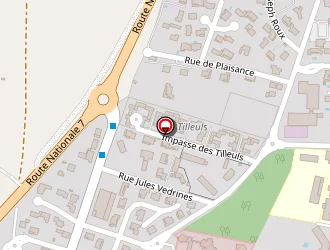 Carte de Bouchaaloula Jamal à Pierrelatte