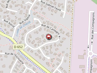 Carte de Artesia à Biscarrosse