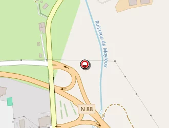 Carte de Intermarché à Laissac