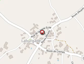 Carte de Causs Ambu à Laburgade