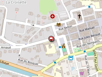 Carte de Société Des Cars Alpes Littoral à Barcelonnette