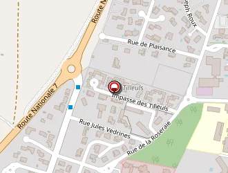 Carte de Lylau à Pierrelatte