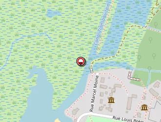 Carte de Ctre Nautique Biscarrosse Olympique à Biscarrosse