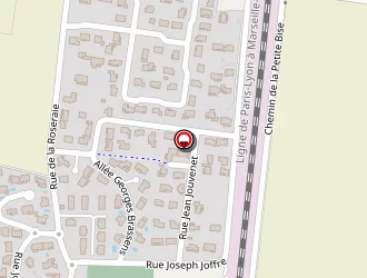 Carte de Escalier Sylvie à Pierrelatte