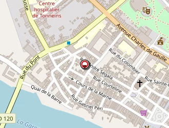 Carte de Havas Voyages Reflets Bleus Franchisé à Tonneins