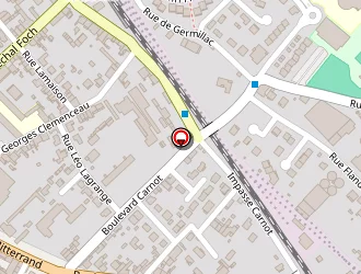 Carte de Artipeint à Tonneins