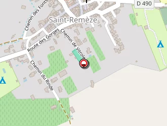 Carte de Clapier Murielle à Saint-remèze