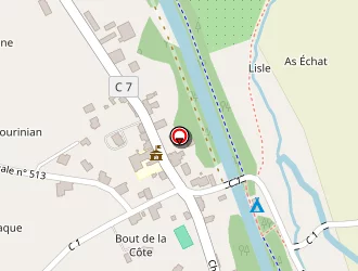 Carte de La Halte à Lagruère