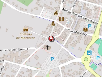 Carte de Hype Hôtel à Biscarrosse