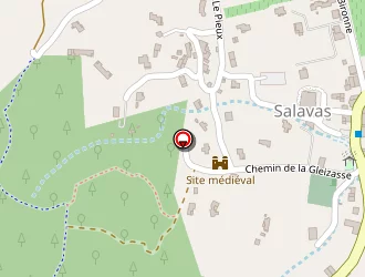 Carte de Tendil Yvette à Salavas