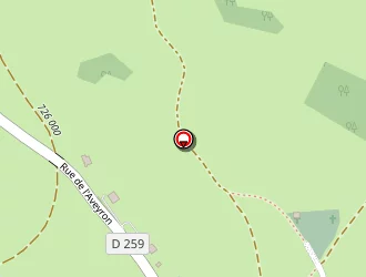 Carte de Lafon Bernard à Bertholène