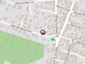 Carte de Le Petit Salon à Biscarrosse