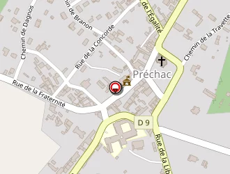 Carte de Arnaud Groupe à Préchac