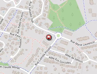 Carte de Lou Clicq à Biscarrosse