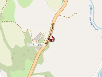 Carte de Randonnee Pedestre La Montagne Du Risou à Moydans