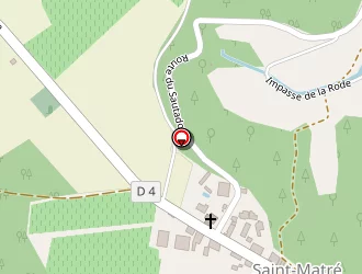 Carte de Salon De Coiffure à Saint-matré