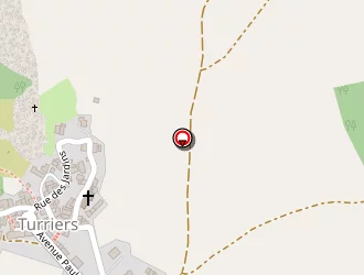 Carte de Court De Tennis à Turriers