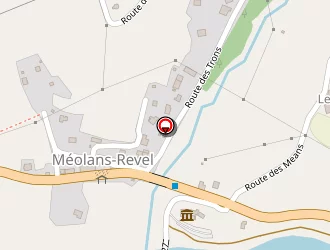 Carte de Camping Rioclar à Méolans-revel