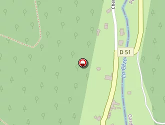 Carte de Le Four à Saint-andré-capcèze