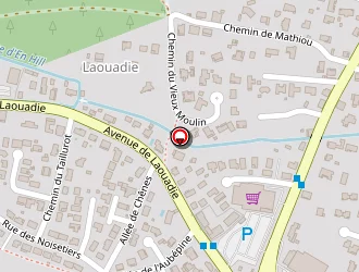 Carte de Agence Europcar à Biscarrosse