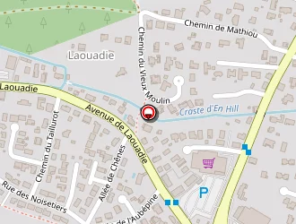 Carte de Garage Proudhom à Biscarrosse